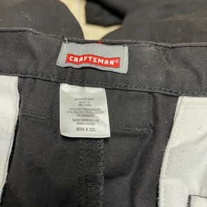 Craftsman black work pants